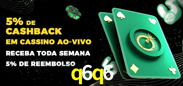 Promoções do cassino ao Vivo q6q6